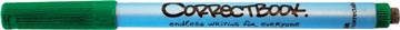 [9427631] CORRECTBOOK FINELINER GROEN