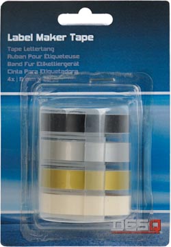 [5011] desq lettertape 9mm tradit bl4
