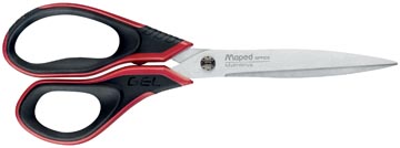 [499210] schaar adv gel zw/rd 21cm bls