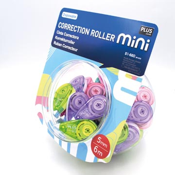 [493616] plus corr.rol mini past disp50