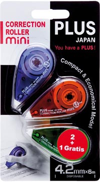 [493004] plus mini correctieroller 2+1