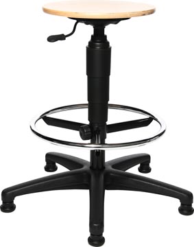 [760H01T] topstar tec 60 voetring hout