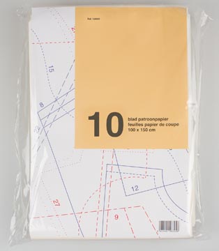 [48302] poch. 10 blad patroonpapier