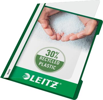 [432034] leitz snelhechtmap groen a4