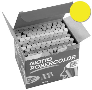 [47703] krijt robercolor geel ds 100x