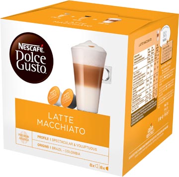 [087200] dolce gusto latte macchia pk16