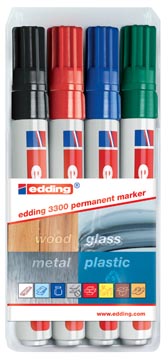 [6010999] bl.4x marker 3300 ass edding