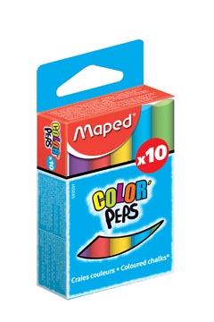 [593501] ds. 10 krijt assortie maped