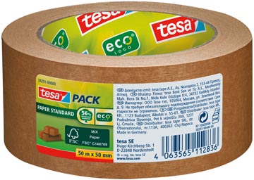 [5829100] tesa verpakkingsplakband Paper Standard , ft 50 mm x 50 m