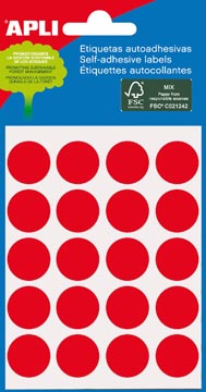 [581165] poch.5bl. apli 2065 19mm rood