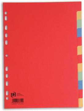 [5784120] tabblad a4 karton 11g 12t ass