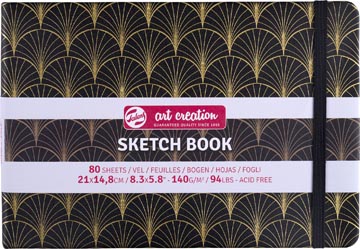 [9314155] tac schetsboek 21x15 deco