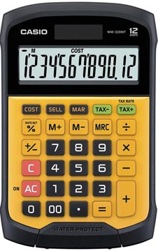 [WM320EC] Casio Waterbestendige Bureaurekenmachine Wm-320Mt