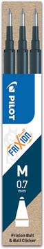 [465574] frixion ball vulling zw-bl 3x