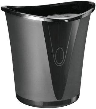 [5240095] Leitz Allura papiermand 18L zwart