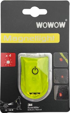 [W014121] licht magneet rood led batt