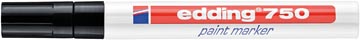 [750ZW] paintmarker edding 750 zwart