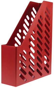 [160117] tijdschr.houder a4 rood han