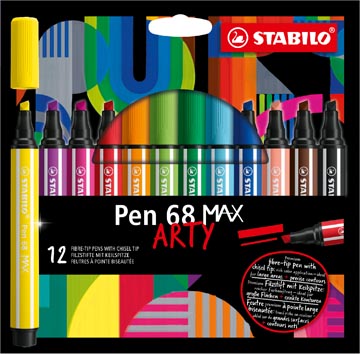 [7681221] stabilo pen 68 max arty 12x
