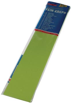 [822145] crepe papier 50cmx2,5m l groen