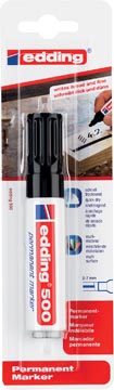 [6018001] marker edding 500 zwart bls 1