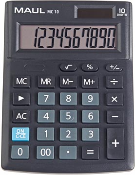 [7265490] maul rekenmach mc10 zw