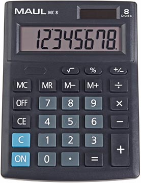 [7265090] maul rekenmach mc8 zw