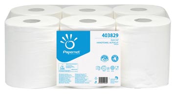 [P403829] papernet handdoekrol 140m p6