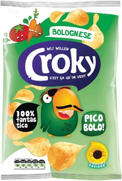 [46380] CROKY CHIPS BOLOGNESE 100G