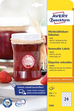 [A5080] etik rond wt afneemb 40mm 240x