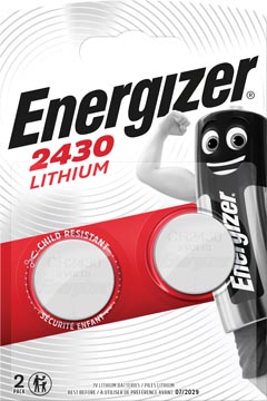 [5353799] ENERGIZER KNOOPCEL CR2430 BLS2