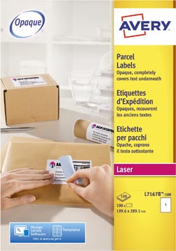 [L7167B] blockout etiket 199x289mm 100x