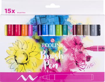 [1150923] ecoline brushpen ass 15x