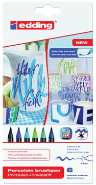 [4582000] brush porcelein 4200 set6 cool