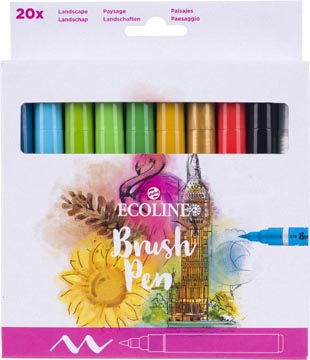 [1159024] ecoline brushpen ass 20x