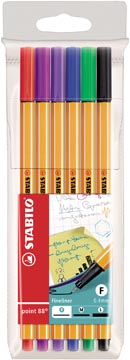 [8806] point 88 fineliner ass etui 6