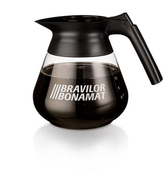 [7170602] bravilor glazen koffiekan 1,7l