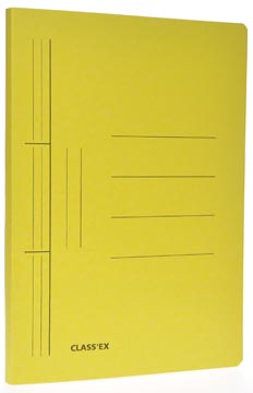[1184] farde m glijder ft din a4 geel