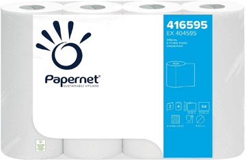 [416595] papernet keukenrol 2l 64v pk4