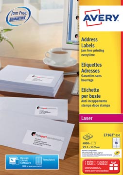 [7162250] etik 99,1x33,9 4000st wit