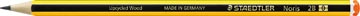 [120-2B] potlood 2b-0 noris staedtler