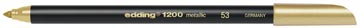 [1200GDM] viltstift 1200 metallic goud