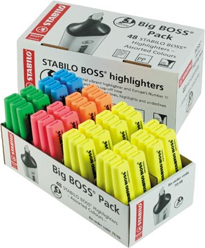 [UK70481] stabilo boss original ass 48x