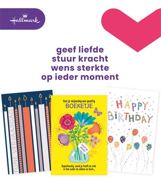 [3181767] hallmark kaart verjaardag x12