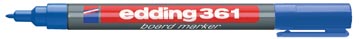 [361B] whiteb marker edding 361 blauw