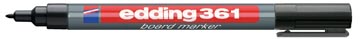 [361Z] whiteb marker edding 361 zwart