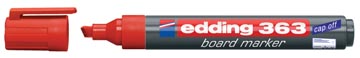 [363R] whiteb marker edding 363 rood