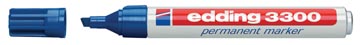 [3300B] marker 3300 blauw schuin