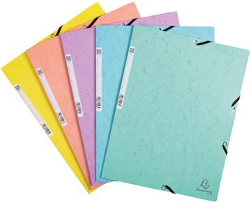 [55560E] aquarel elastomap a4 assorti