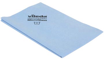 [127045] VILEDA MICROGLASS BLAUW PK3